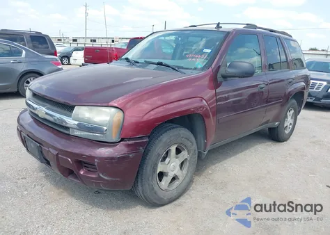 2006 Chevrolet Trailblazer Ls из США, поврежденный, VIN 1GNDS13S662176604